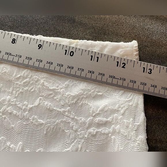 12th Tribe Skirt Womens Small White Lace Tiered Maxi Boho Festival Lined - Picture 4 of 6